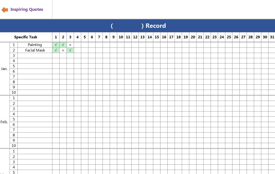 Excel Of 2018 Multi-planner.xlsx 